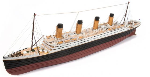 Toestemming Spit ouder Shamrock-Modelbouw - Occre RMS Titanic houten scheepsmodel 1/300 14009
