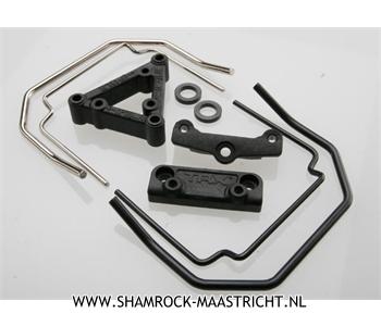 Traxxas Sway bar mounts (front & rear) (Revo)/ sway bar wires (front and rear) (4)/ drill guide/ spacers - TRX5496