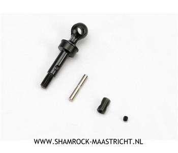 Traxxas Stub axle, CV style (machined steel) (1)/ cross pin (1)/ drive pin (1) - TRX5654