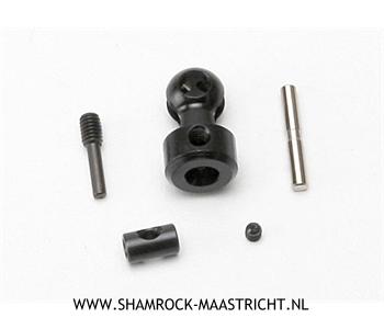 Traxxas  Differential CV output drive (machined steel) (1)/ screw pin (with threadlock) (1)/ cross pin (1)/ drive pin (1) - TRX5653