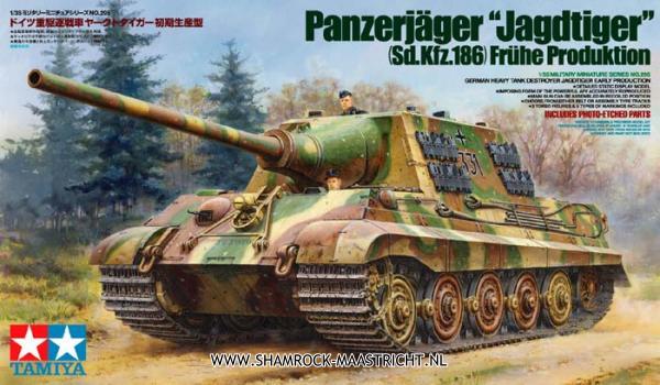 Tamiya Panzerjager Jagdtiger (sd.Kfz.186) fruhe produktion