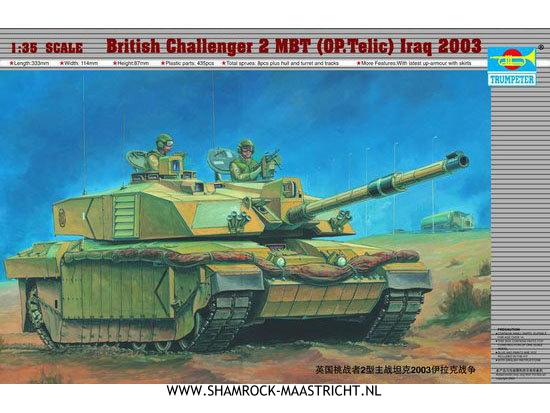 Trumpeter British Challenger 2 MBT (OP.Telic) Iraq 2003