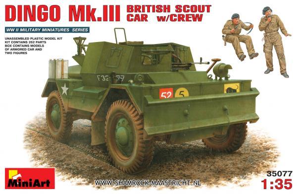 Miniart Dingo Mk.III British Scout Car