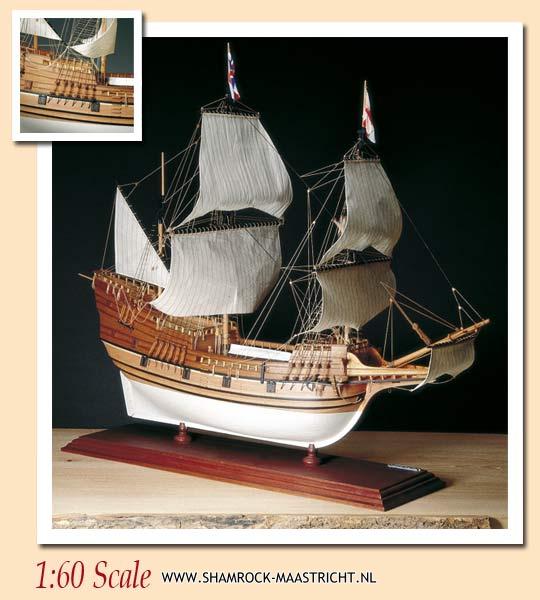 Amati Mayflower Galeone Inglese Del 1620