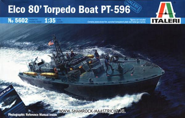Italeri Elco 80 Torpedo Boat PT-596