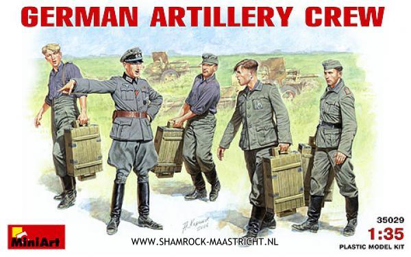 MiniArt German Artillery Crew
