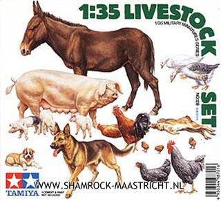 Tamiya Livestock Set