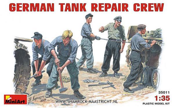 MiniArt German Tank Repair Crew