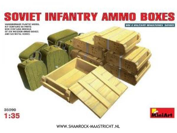 MiniArt Soviet Infantry Ammo Boxes