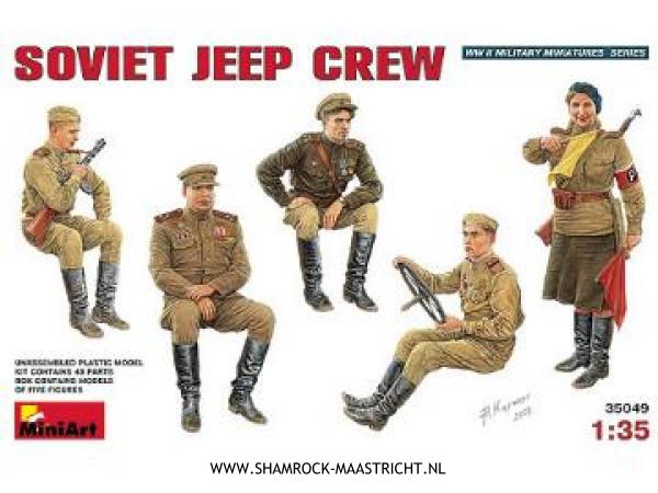 MiniArt Soviet Jeep Crew