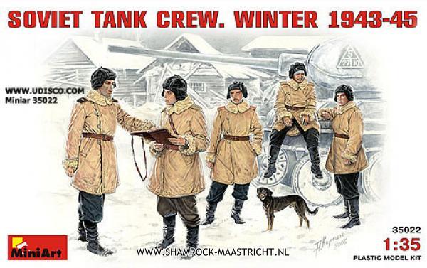 MiniArt Soviet Tank Crew Winter 1943-45