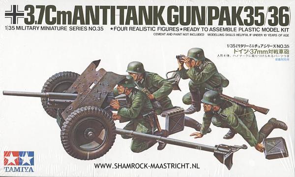 Tamiya 3.7Cm AntiTank Gun