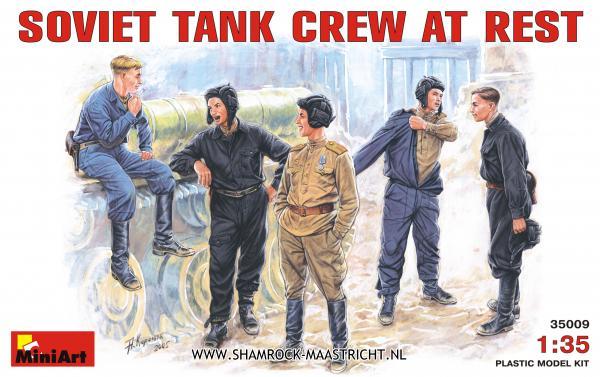 MiniArt Soviet Tank crew at Rest