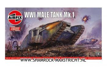 Airfix WWI Male Tank Mk.I 1/76
