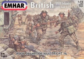 Emhar British WWI Infantry with Tank Crew