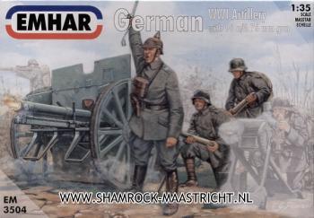 Emhar German WWI Artillery with 96 n/A 76 mm Gun