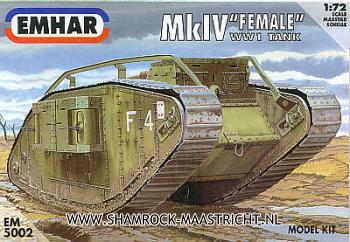 Emhar MkIV Female WWI Tank