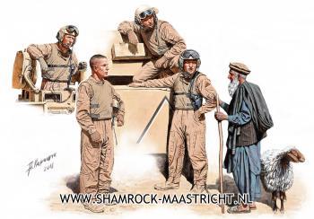 Master Box Ltd Modern US Tankmen in Afghanistan