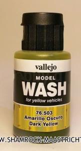 Vallejo 76503 Dark Yellow - Model Wash