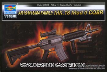 Trumpeter AR15/M16/M4 Family MK.18 Mod 0 CQBR
