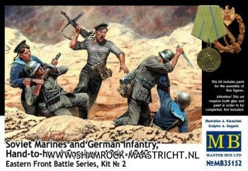Master Box Ltd Soviet Marines and German Infantry - Hand to hand Combat 1941-1942