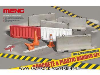 Meng Concrete & Plastic Barrier Set