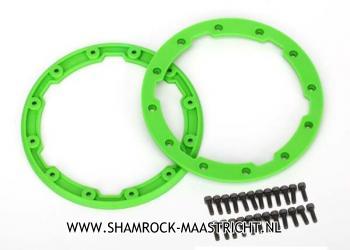 Traxxas Sidewall Protector Beadlock Style (Green)