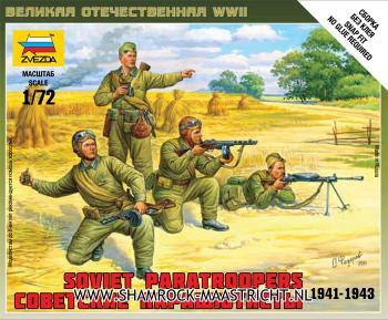 Zvezda Soviet Paratroopers 1941-1943