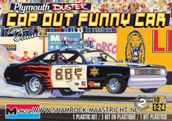 Monogram Plymouth Duster - Cop Out Funny Car