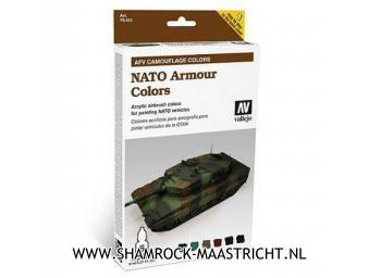 Vallejo AFV Camouflage Colors - NATO Armour Colors