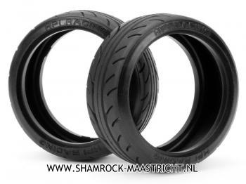 Hpi Super Drift Tire 26mm Radial Type A (2 stuks)