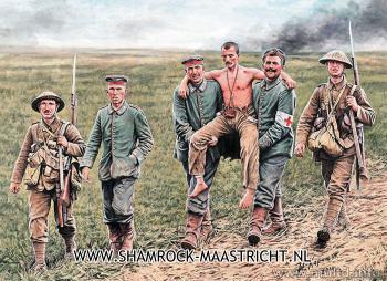Master Box Ltd British and German soldiers, Somme Battle 1916