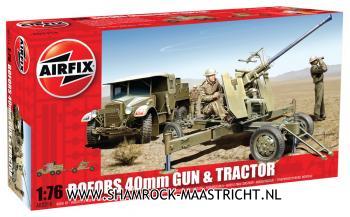 Airfix Bofors 40mm Gun and Tractor S2 1/76