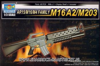 Trumpeter AR15/M16/M4 Family M16A2/M203