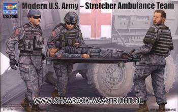 Trumpeter Modern U.S. Army-Stretcher Ambulance Team