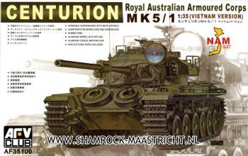AFV CLUB Centurion Royal Australian Armoured Corps MK5/1 ( Vietnam version )