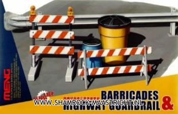 Meng Barricades & Highway Guardrail 1/35