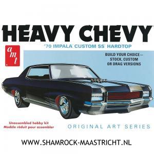 Amt Heavy Chevy 1970 Impala Custom SS Hardtop
