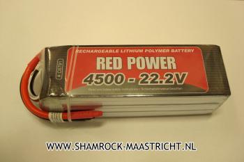 Red Power Lipo Accu 22.2V 4500mAh 20C