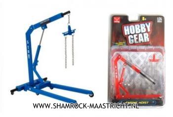 Hobby Gear Engine Hoist 1/24 Blue