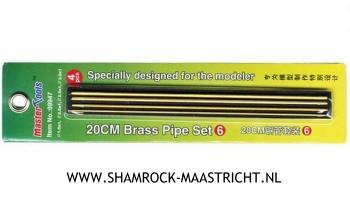 Master Tools 20cm Brass Pipe Set 6
