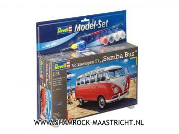 Revell VW T1 Samba Bus Model-Set