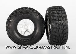 Traxxas Tires and wheels, assembled, glued (S1 ultra-solft off-road ra - TRX5976R