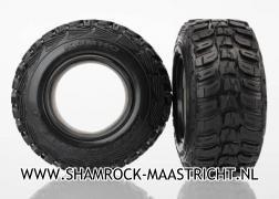 Traxxas Tires, Kumho (dual profile 4.3x1.7- 2.2/3.inch) (2)/ foam inserts (2) - TRX6870