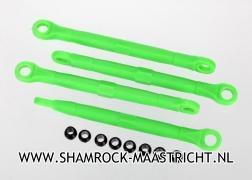 Traxxas Toe link, front and rear, green (molded composite) (green) (4) - TRX7038A