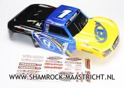 Traxxas Body, Jerry Whelchel Huffman Motorsports, 1/16 Slash (graphics are painted and decals applied) - TRX7083