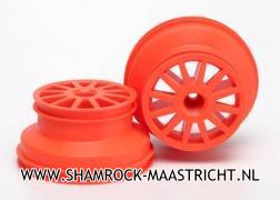 Traxxas Wheels, Orange (2) - TRX7472A