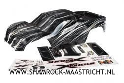 Traxxas  Body, X-Maxx, ProGraphix (graphics are printed, requires paint and final color application)/ decal sheet - TRX7711X
