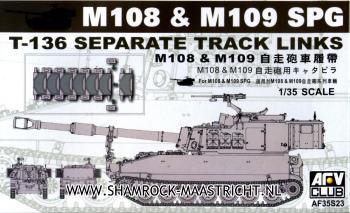 AFV CLUB T-136 Separate Track Links For M108 & M109
