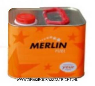 Merlin Lube 16% Nitro / Hoog Smeervermogen 18% Olie 2.5 Liter + GRATIS TANKFLES